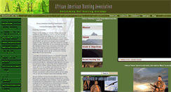 Desktop Screenshot of africanamericanhuntingassociation.com